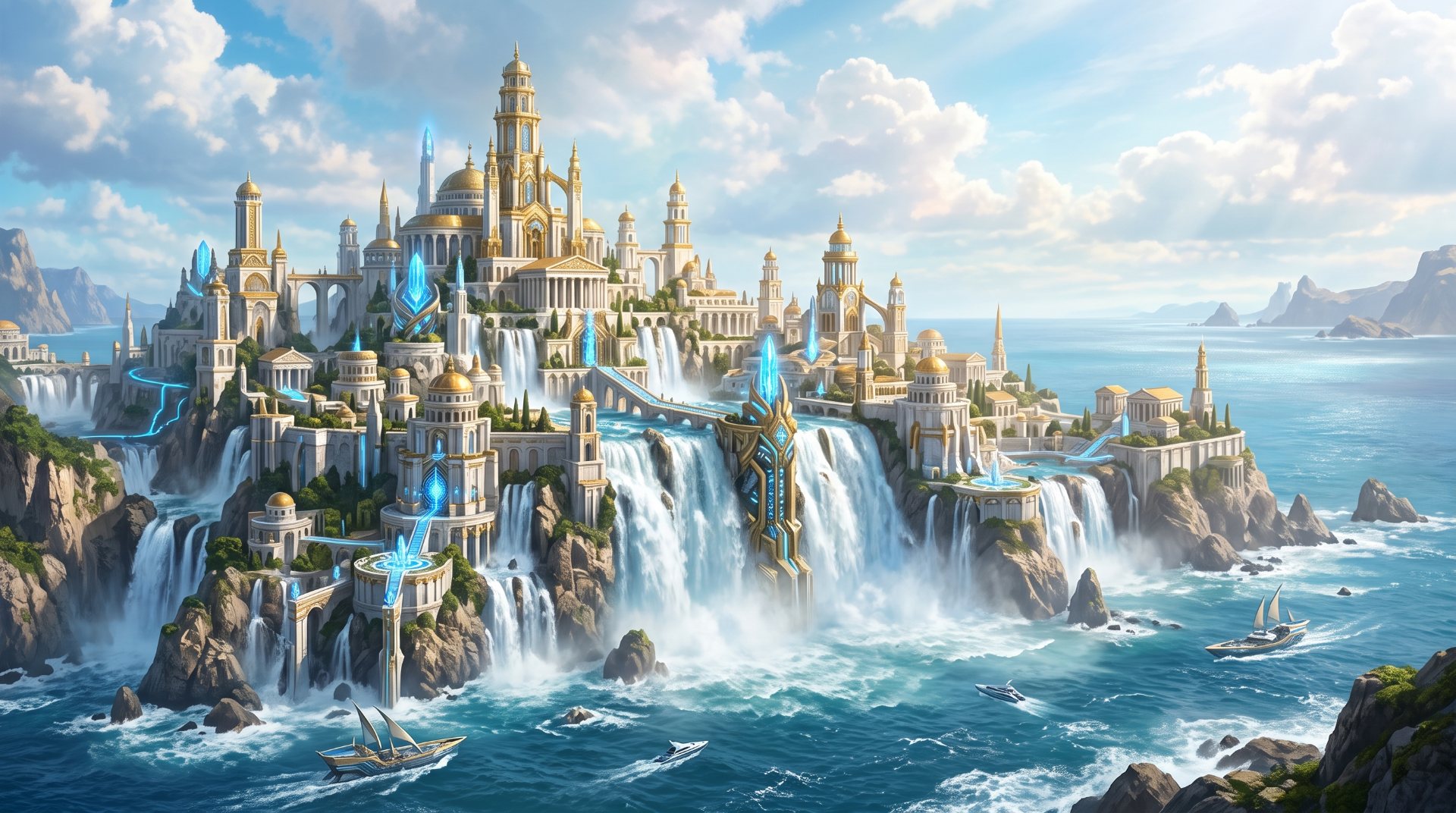 Gods of Atlantis concept art