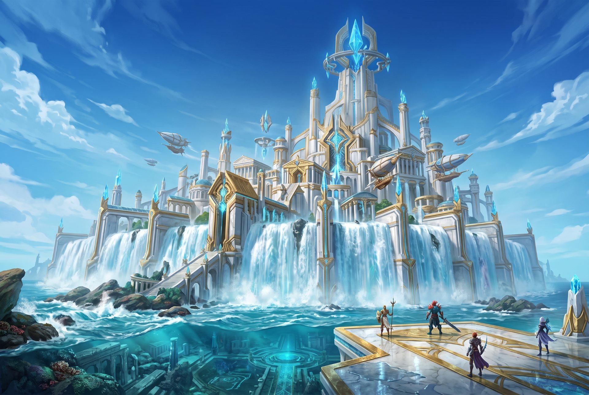 Gods of Atlantis concept art